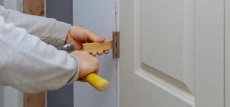 fiberglass entry door repair in Redwood City